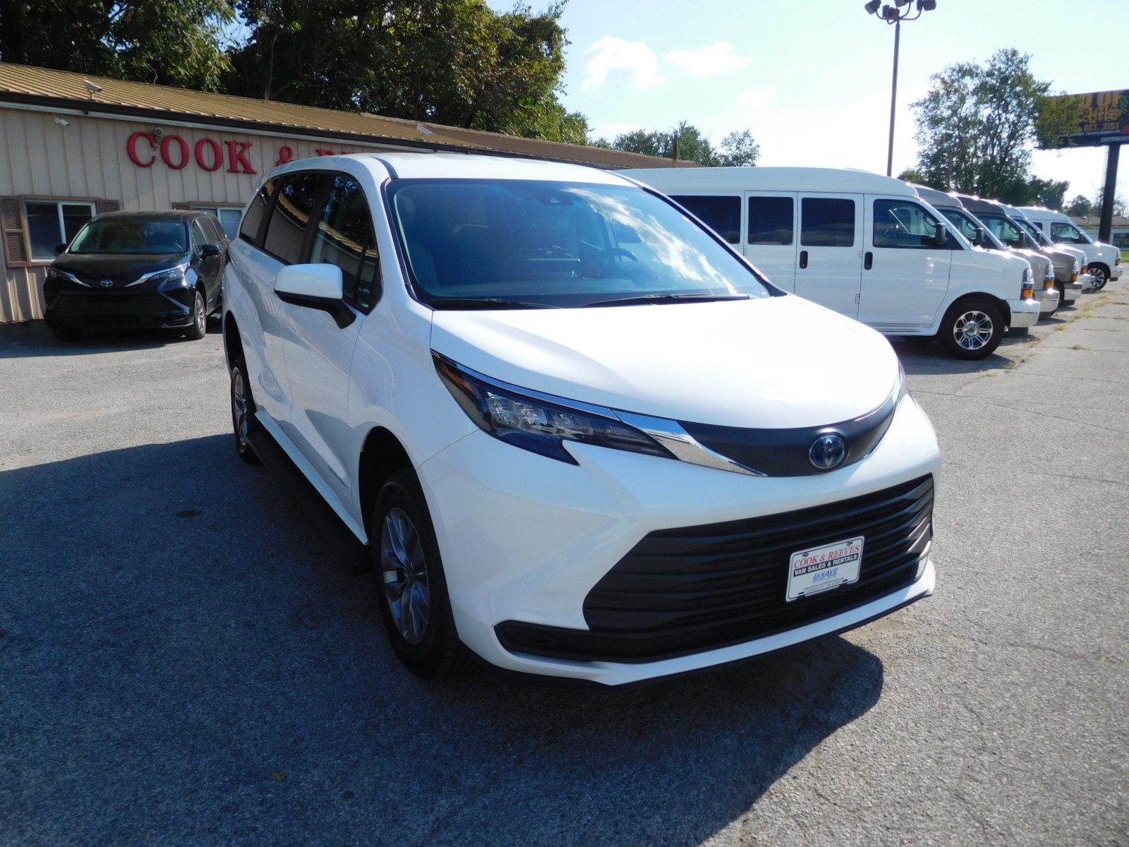 24 Toyota Sienna VMI wheelchair accessible van