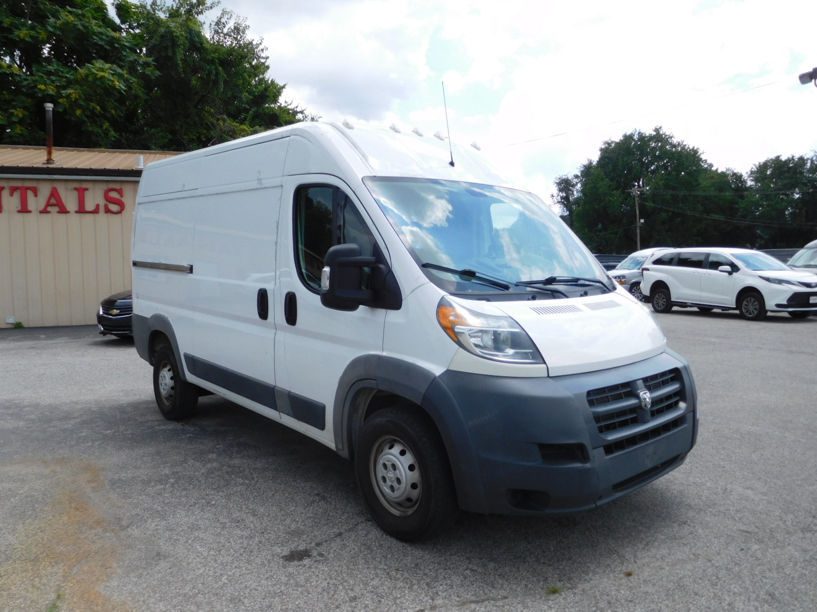 18 Ram Promaster Hightop Cargo van