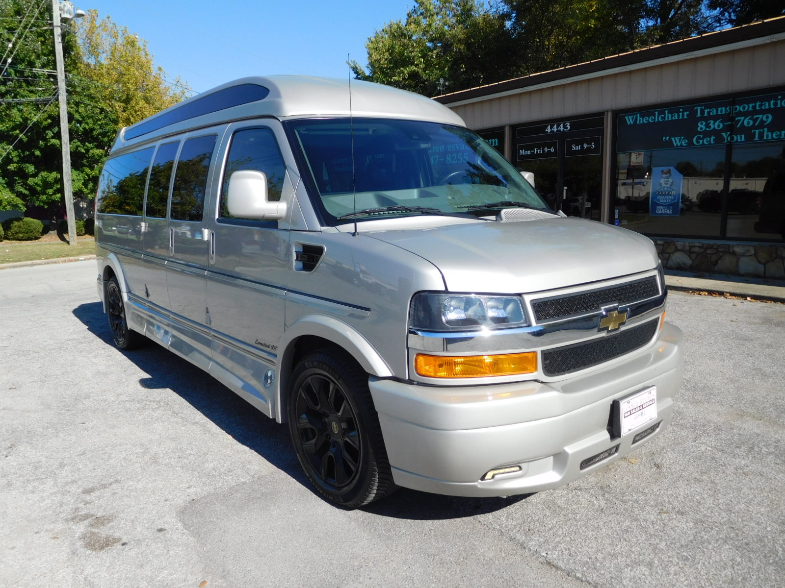 24 Chevy Express 9 Passenger Explorer Limited SE